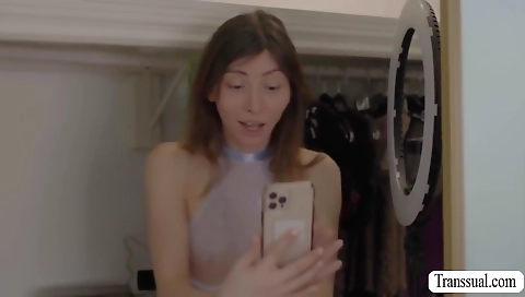 She gets fucked by a huge cock tecla sumptuous