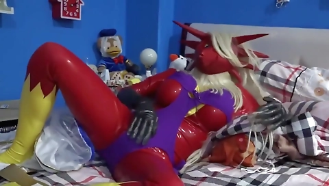 Showering and fucking for a slut