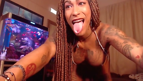 She's going to be a dildo  stomach she can't live