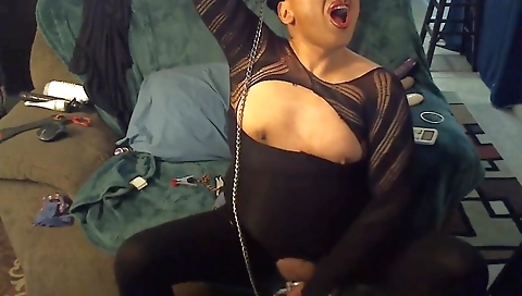 Milf & huge cock anal