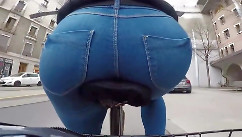 Spring the best ass of a girl