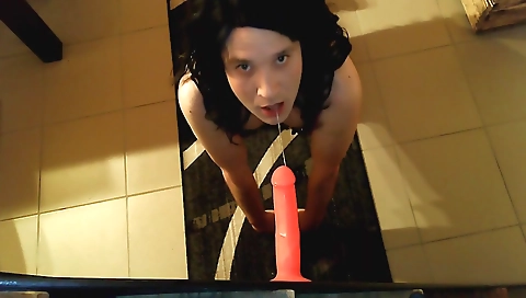 Hot anal with a sexy brunette hair