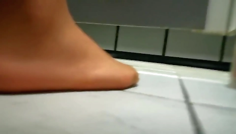 Hot black slut gets fucked in tweakser room