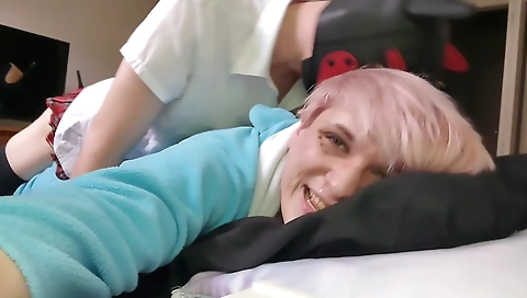 Sexy chick take< and creampie