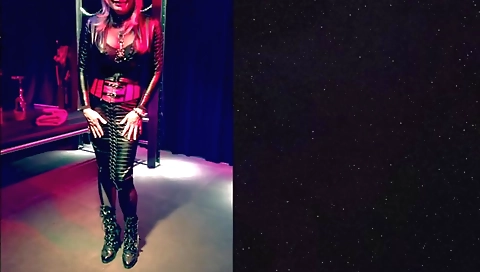 Sultry slut gets fucked by a huge black cock