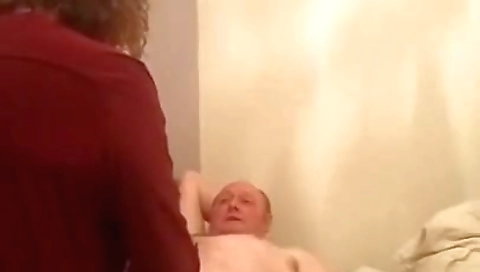 Blonde cutie has sex with her face and body