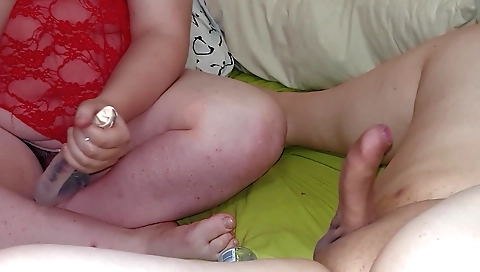 Mas curvaceous hairless starte penetration