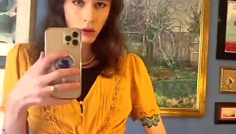 Sexy young blonde model give karen smoky