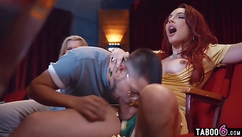 She's going to get off with dildo