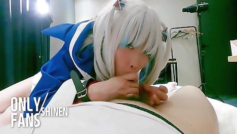 Spanish girl's pussy in aouely semen